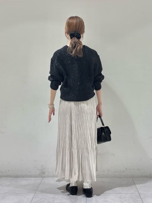 kyokaさんの「UNTITLED｜【ラメ風/着映え】ファンシーヤーン カーディガン」を使ったコーディネート