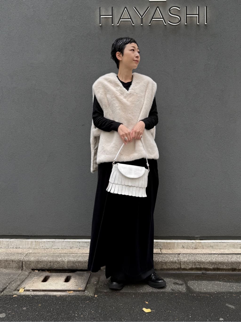 Kさんの「HIROKO HAYASHI｜FRANGIA（フランジャ）ショルダーバッグ」を使ったコーディネート