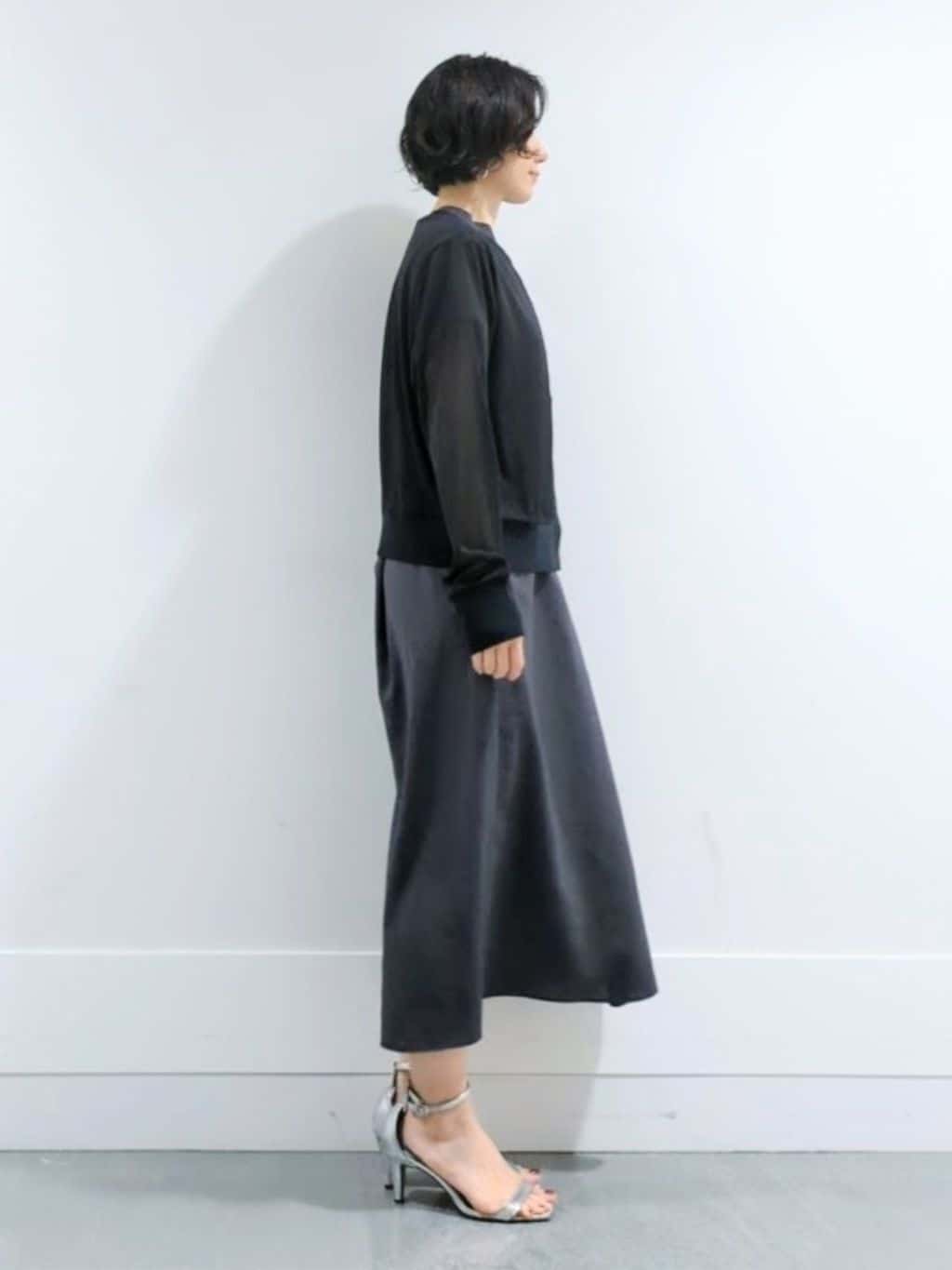 ミズタさんの「UNTITLED｜【UV/はっ水】リラククールワンピース」を使ったコーディネート