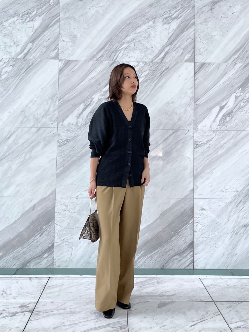 Harukaさんの「INDIVI｜Timeless｜モードスラックス」を使ったコーディネート