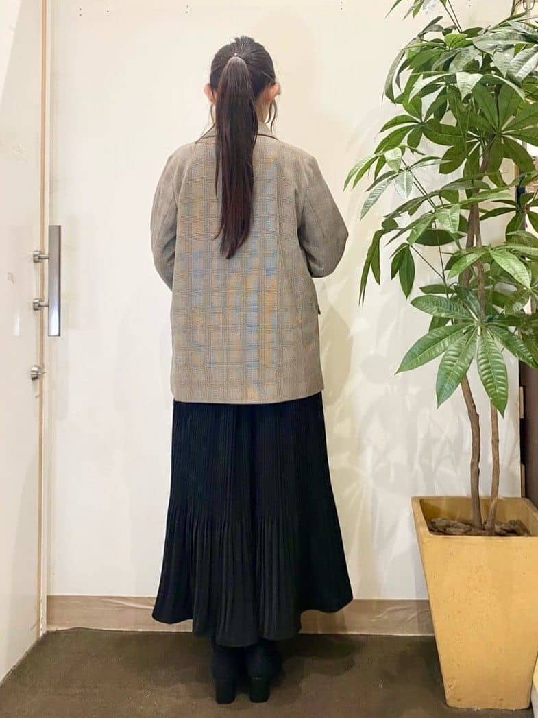 AYUMIさんの「SHOO･LA･RUE｜起毛ニットブーツ」を使ったコーディネート