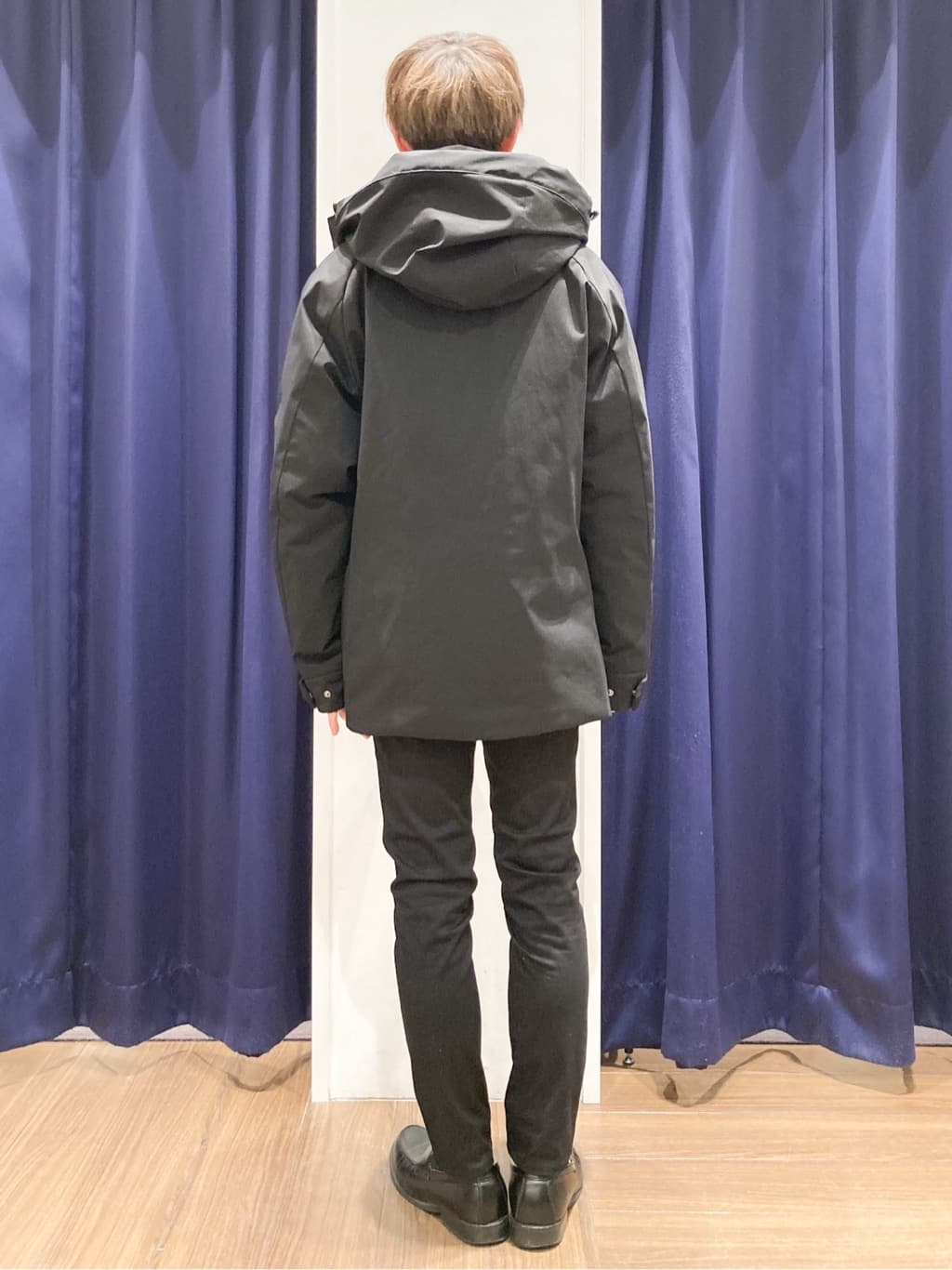 つーじーさんの「THE SHOP TK｜【軽くて、暖かい】SORONA／ソロナ 中綿ブルゾン 防風/軽量/洗濯機OK/フード脱着可」を使ったコーディネート