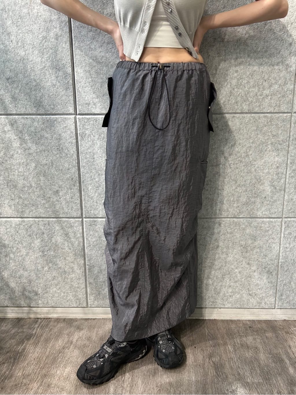honoka Aさんの「CODE A｜design knit short cardigan」を使ったコーディネート