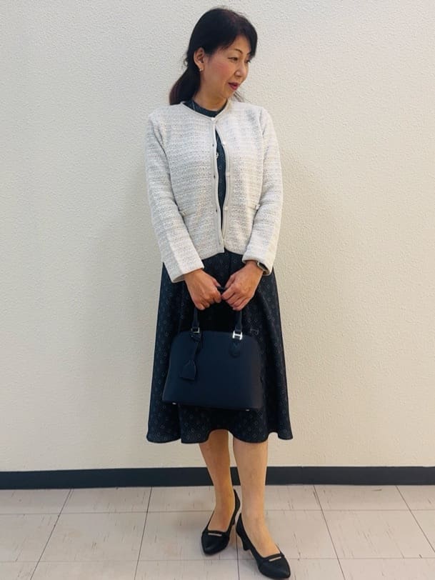 ⭐︎Eimi⭐︎さんの「Reflect｜【ライトアウター／ゆったりシルエット／気軽な羽織に◎】ドライタッチカーディガン」を使ったコーディネート