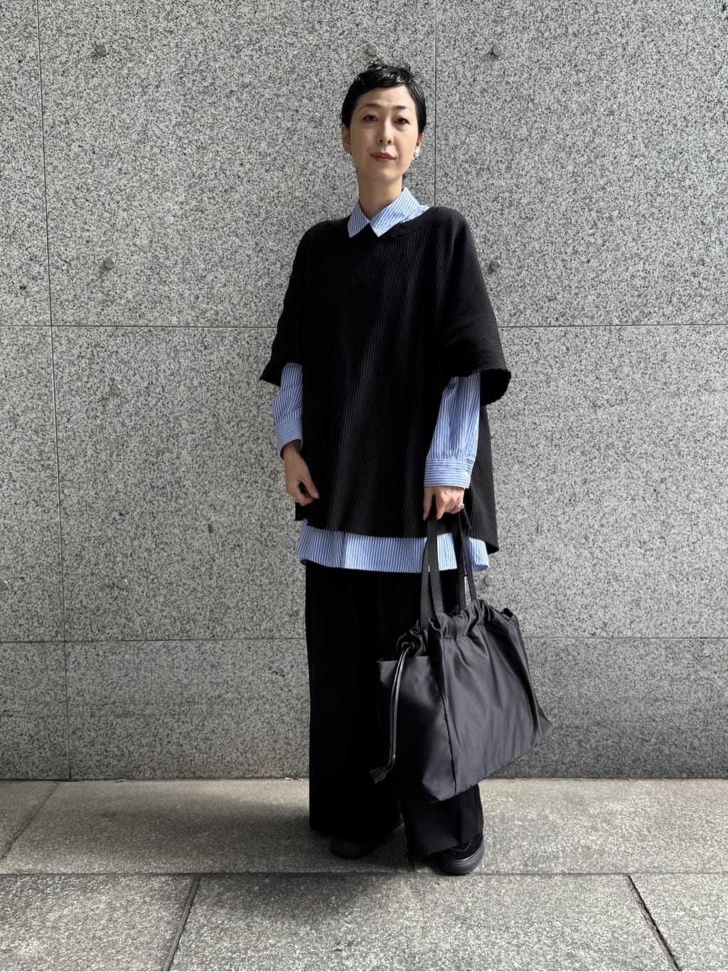Kさんの「HIROKO HAYASHI｜LUINI SATINE（ルイーニ サティーネ）トートバッグ」を使ったコーディネート
