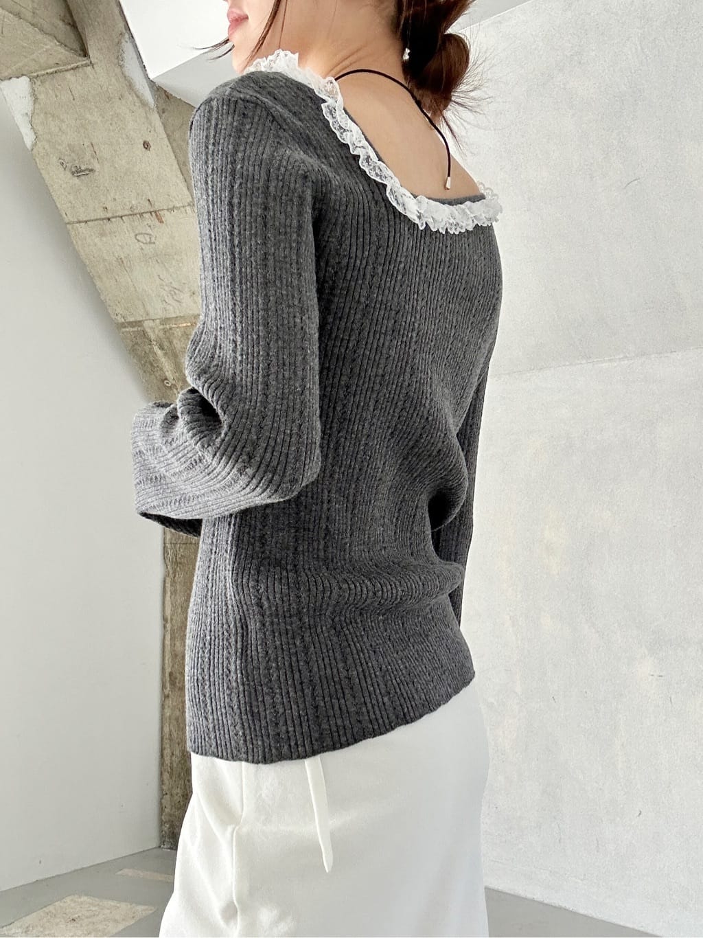 harunaさんの「CODE A｜layered skirt pants」を使ったコーディネート