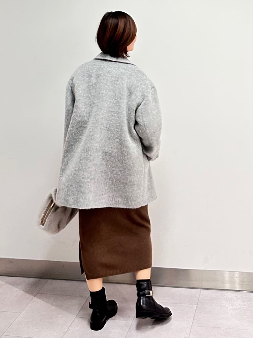 みなこさんの「UNTITLED｜【セットアップ可/ゆったり】ウール混ラメニット」を使ったコーディネート