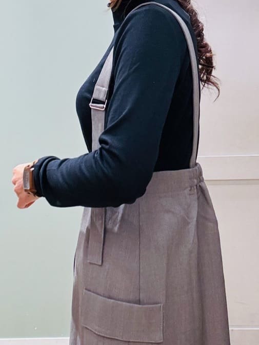 Komi☆さんの「grove｜毎日にちょうどいい、テレコメロータートルネック」を使ったコーディネート