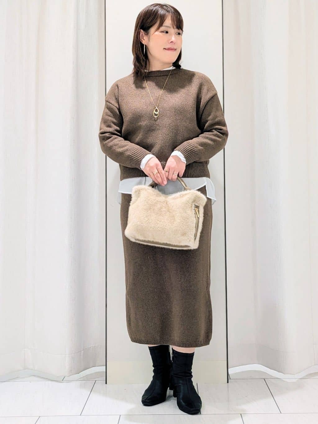 Onumaさんの「UNTITLED｜【着丈短め/柔らかな質感】ラムレザージャケット」を使ったコーディネート