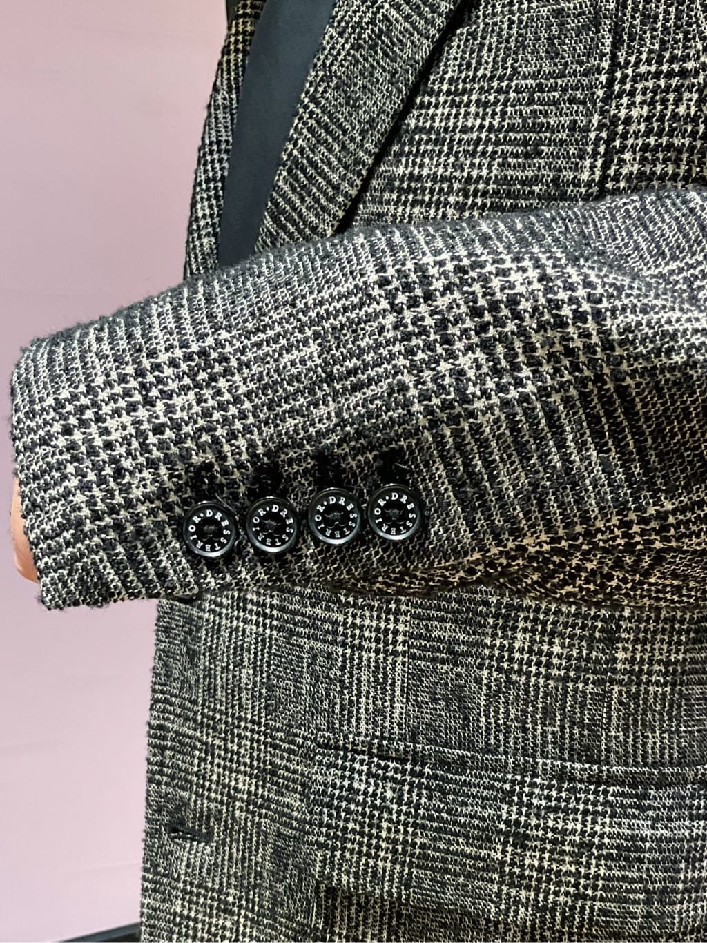 Nagaseさんの「DRESSTERIOR｜◆【セットアップ可】ループグレンチェック ワイドパンツ」を使ったコーディネート