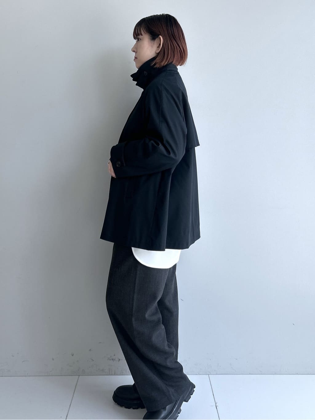 Hirokaさんの「Dessin｜【洗える】刺繍入りジャカードニット」を使ったコーディネート