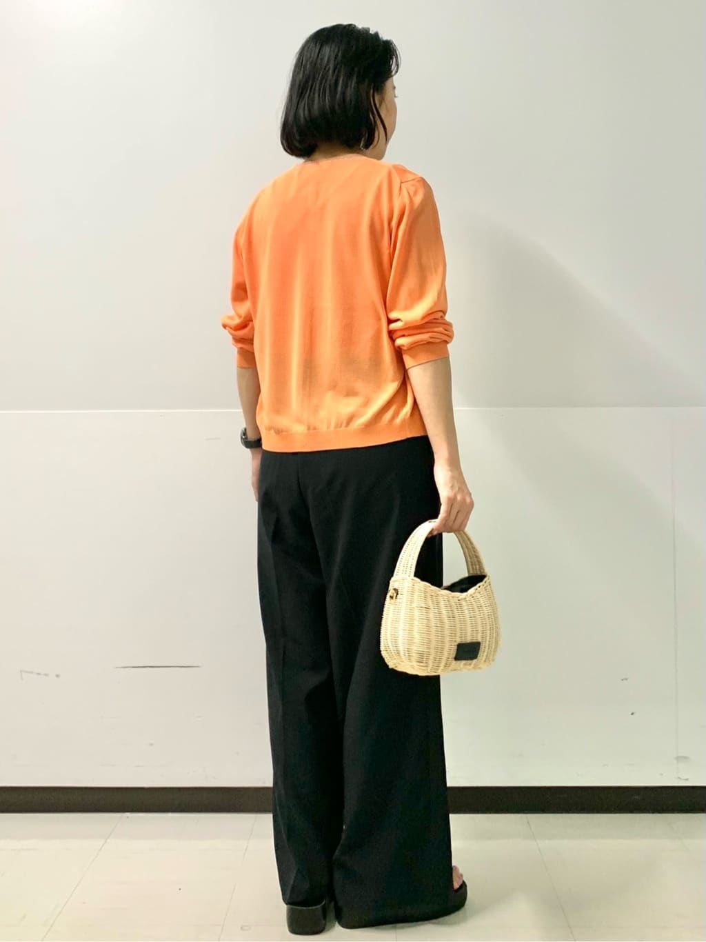 づっきーさんの「OPAQUE.CLIP｜◆配色ラメニットカーディガン／アンサンブル対応【洗濯機洗い可／抗ピル】」を使ったコーディネート