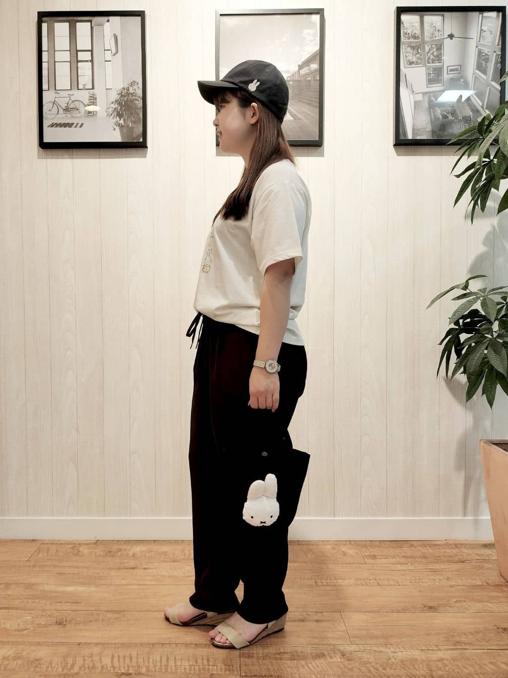 mさんの「SHOO･LA･RUE｜【miffy】グラフィックTシャツ」を使ったコーディネート