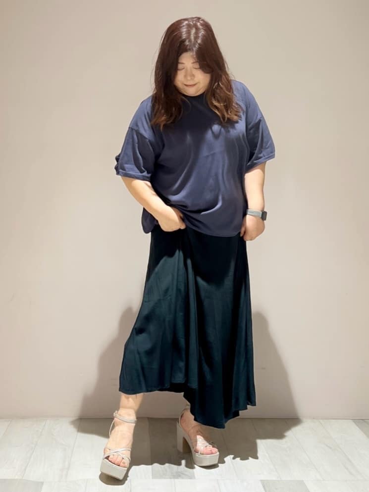 yumiさんの「ESPERANZA｜厚底アンクルベルトサンダル」を使ったコーディネート