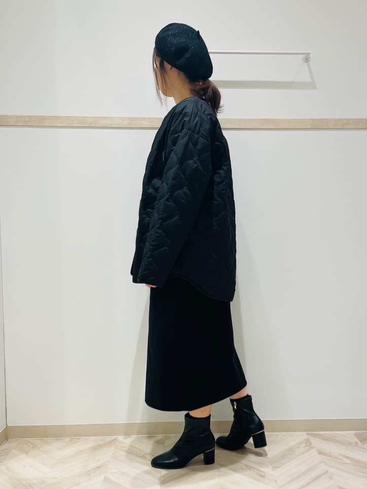 c_h_i_k_aさんの「SHOO･LA･RUE｜【S-LL/あったか】すらりときれい見え ベイカー風ナロースカート」を使ったコーディネート
