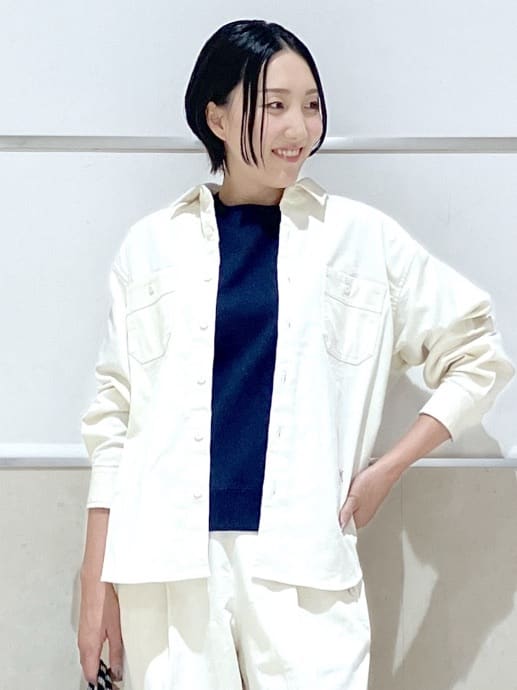 eriko さんの「Dessin｜【ユニセックス/セットアップ可】コーデュロイシャツ」を使ったコーディネート