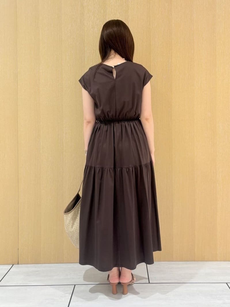 CHISATOさんの「UNTITLED｜【ティアード/洗える】コットンロングワンピース」を使ったコーディネート