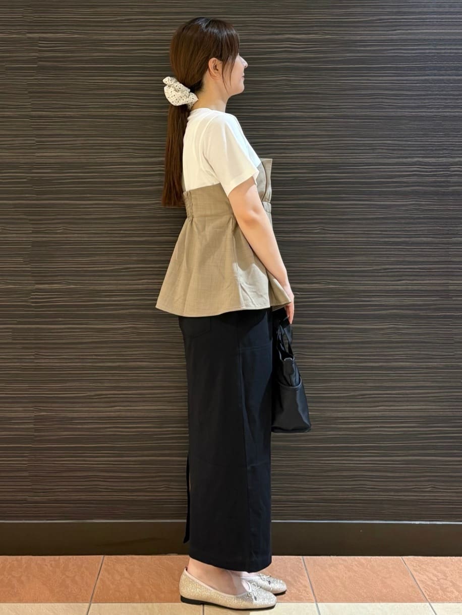 かなさんの「OPAQUE.CLIP｜《美人百花掲載》名品フラットバレエシューズ」を使ったコーディネート