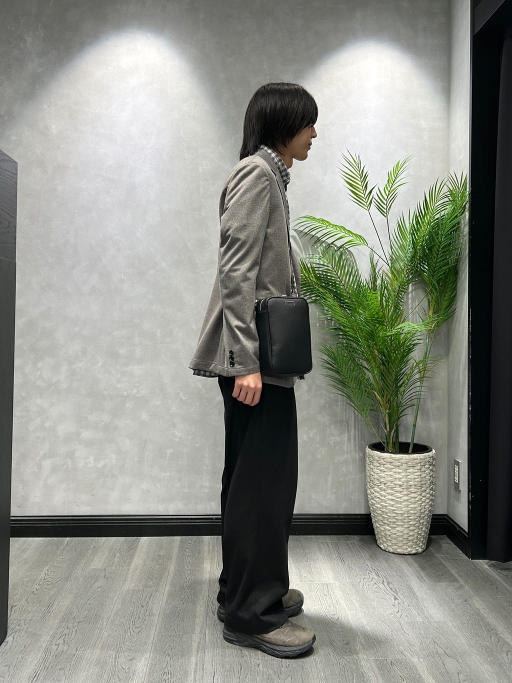 ruiさんの「TAKEO KIKUCHI｜ピンジャージ 千鳥 ジャケット」を使ったコーディネート
