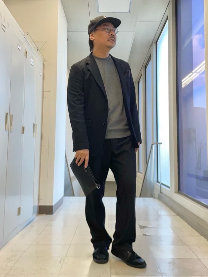 MAKOTO AIさんの「TAKEO KIKUCHI｜【Sサイズ～】尾州織 ピンヘッドムリネ ジャケット」を使ったコーディネート