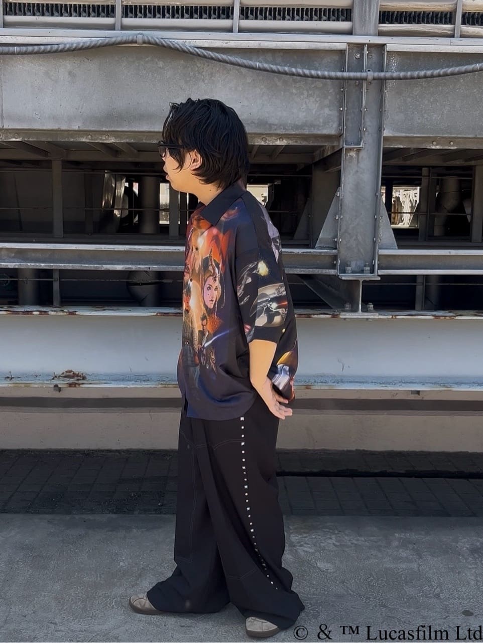 taigaさんの「tk.TAKEO KIKUCHI｜【STAR WARS】Capsule Collection 2WAY半袖シャツ」を使ったコーディネート