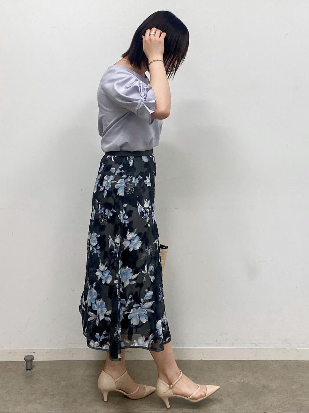 kimiさんの「index｜麻調シアーダブルブレストテーラードジャケット【洗濯機洗い可】」を使ったコーディネート