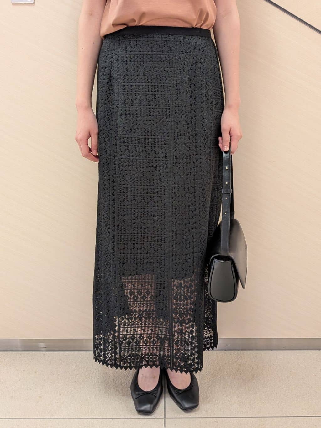 saoriさんの「DRESSTERIOR｜◆ソフトレザーバレエシューズ」を使ったコーディネート