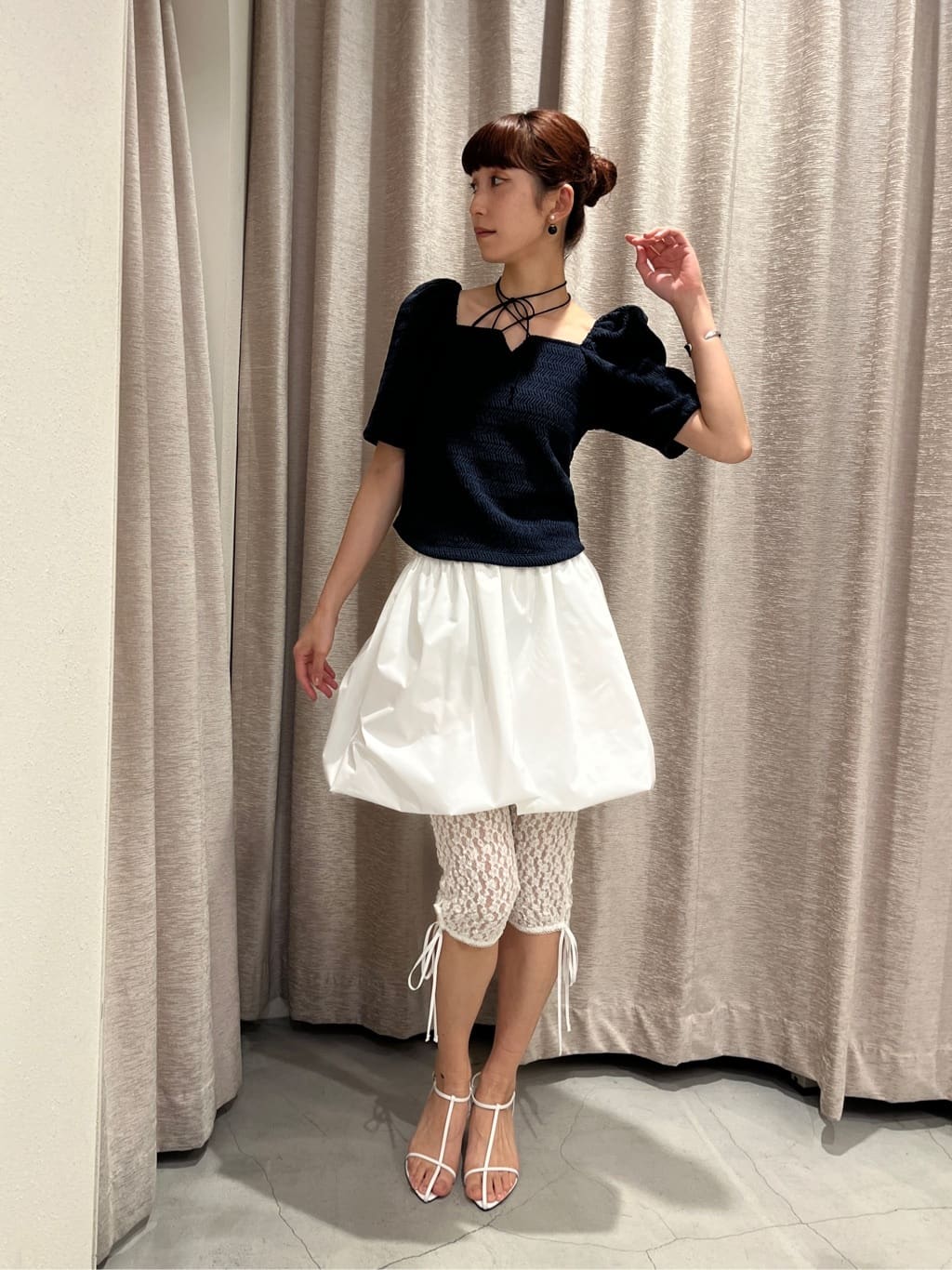 Rielさんの「CODE A｜lace leggings」を使ったコーディネート
