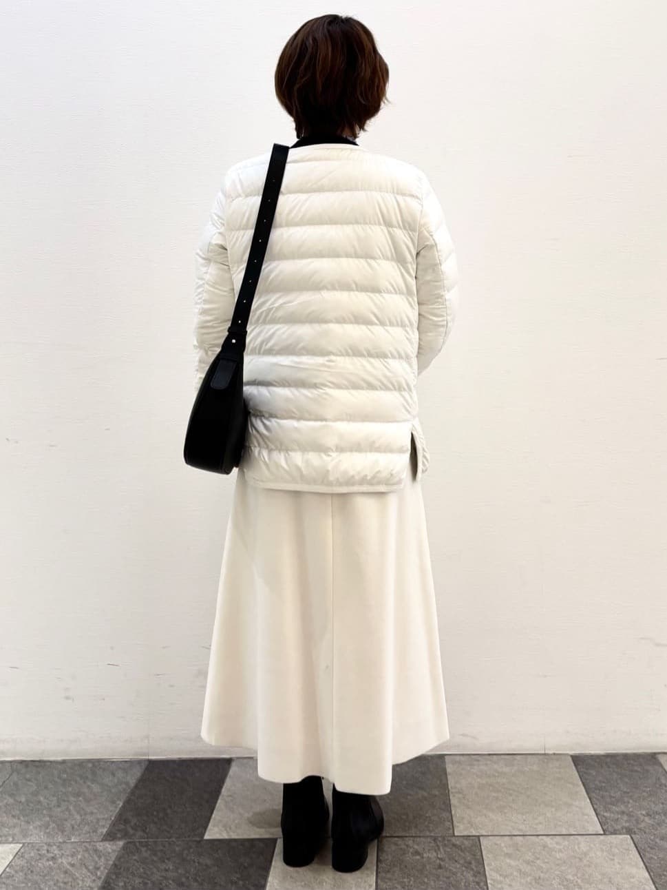 Haruさんの「Dessin｜ウールカシミヤカーディガン」を使ったコーディネート