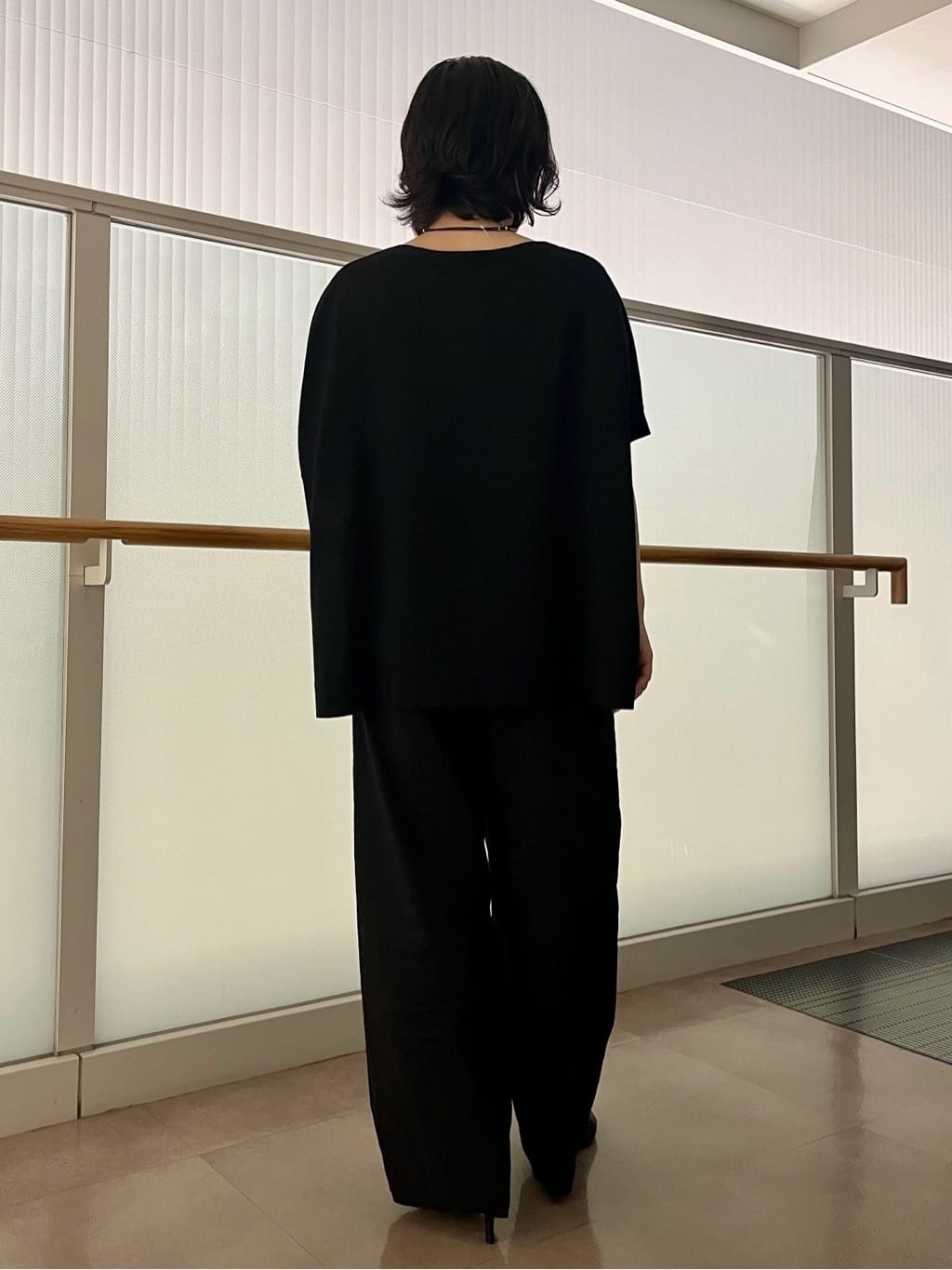 ちりんさんの「UNTITLED｜リングコードトップネックレス」を使ったコーディネート