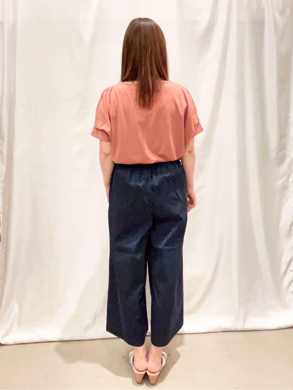 ゆっきーさんの「SHOO･LA･RUE｜【ひんやり/UV】キレイもすっきりも叶える マリン風ガウチョパンツ」を使ったコーディネート