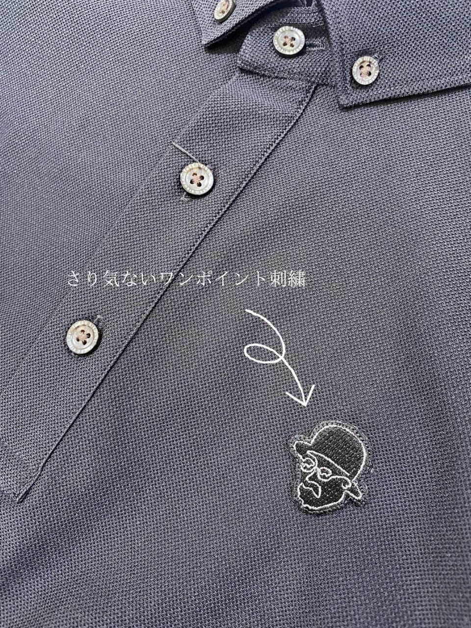 小南大和さんの「TAKEO KIKUCHI｜【COOL CITY WEAR】エアートール ポロシャツ /接触冷感・通気性」を使ったコーディネート