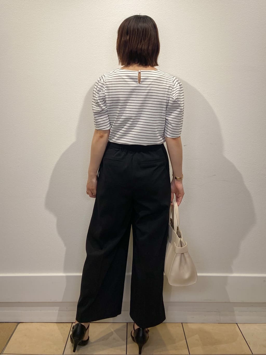 kimiさんの「index｜《7色展開／XS-LLサイズ》多機能タックスリーブトップス【汗ジミ防止／吸水速乾／接触冷感／UVケア」を使ったコーディネート