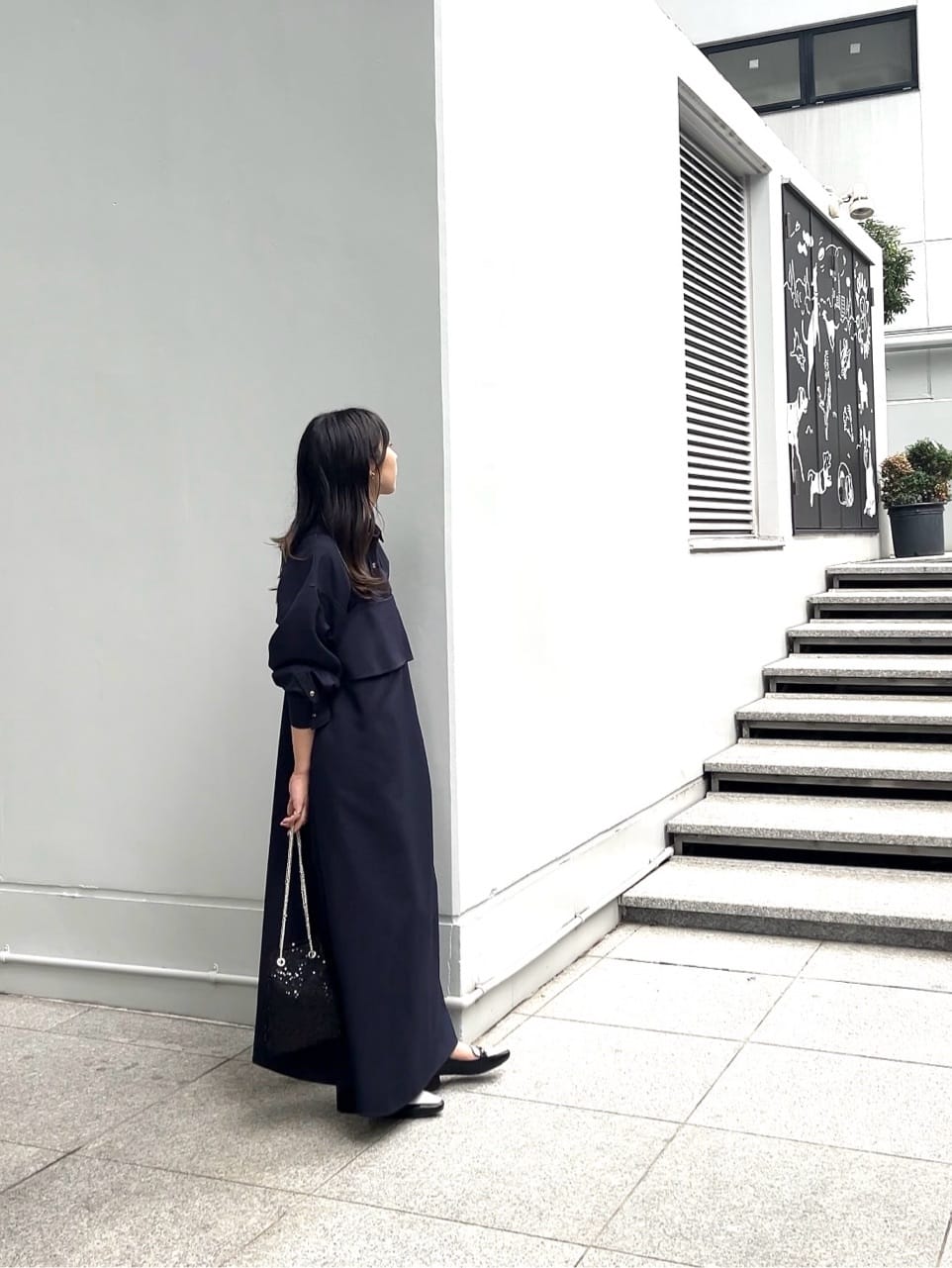 cotaniさんの「grove｜【カセット服/選べる着丈】洗濯機で洗えるオーバーシャツ」を使ったコーディネート