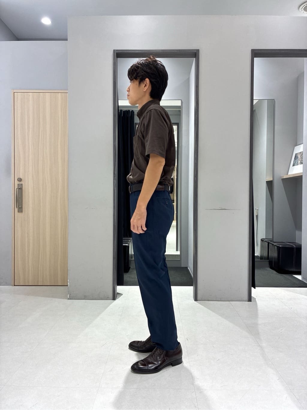 わいずみさんの「TAKEO KIKUCHI｜【COOL CITY WEAR】アーバンクール ジャケット /接触冷感・吸水速乾」を使ったコーディネート