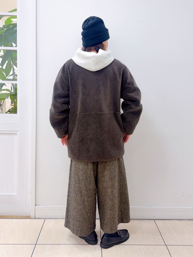 Osawaさんの「Dessin｜【2WAY】フェイクムートンコート」を使ったコーディネート