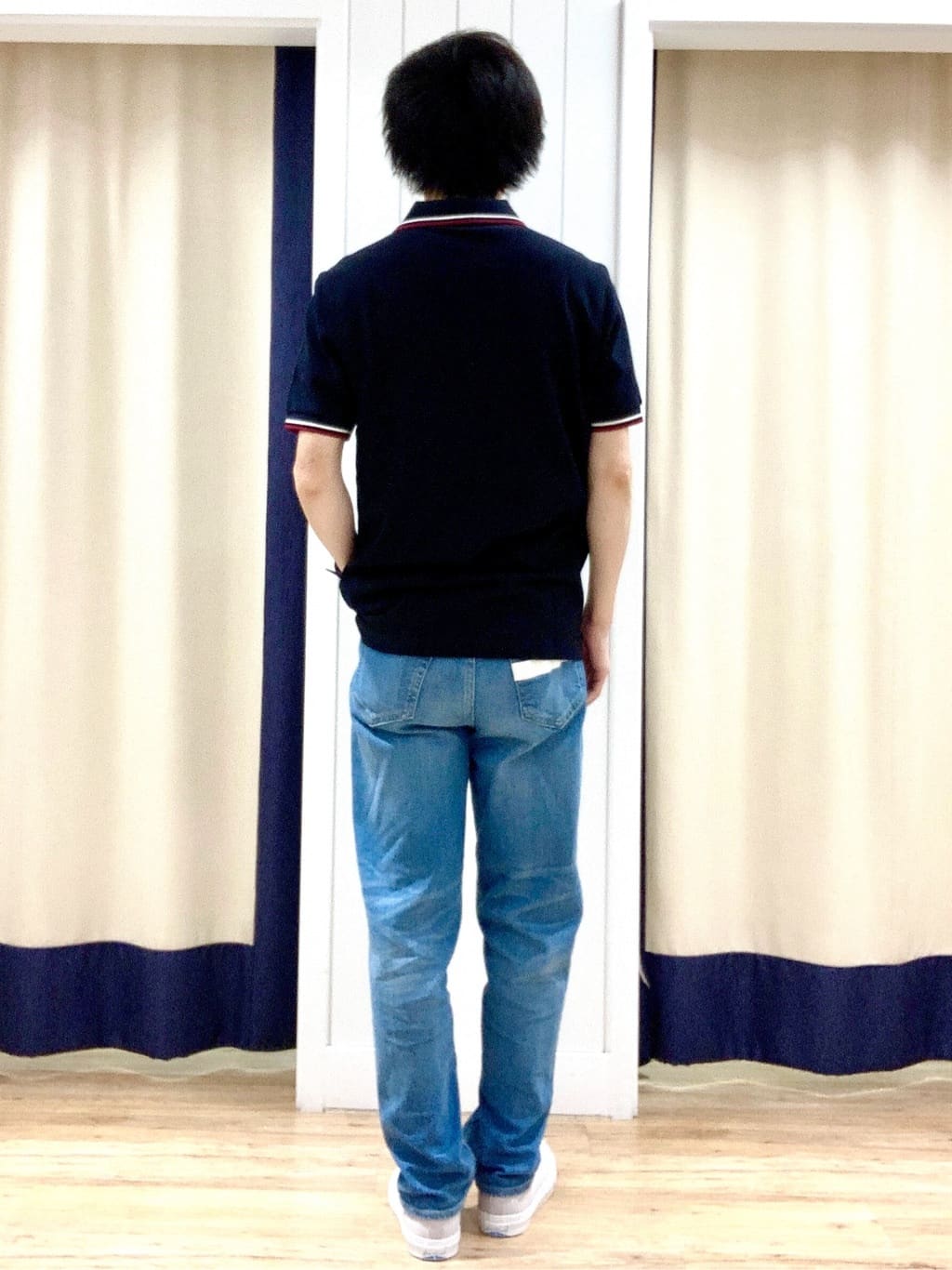 Takaさんの「Dessin｜◆【ユニセックス・洗える】テーパードデニムパンツ」を使ったコーディネート