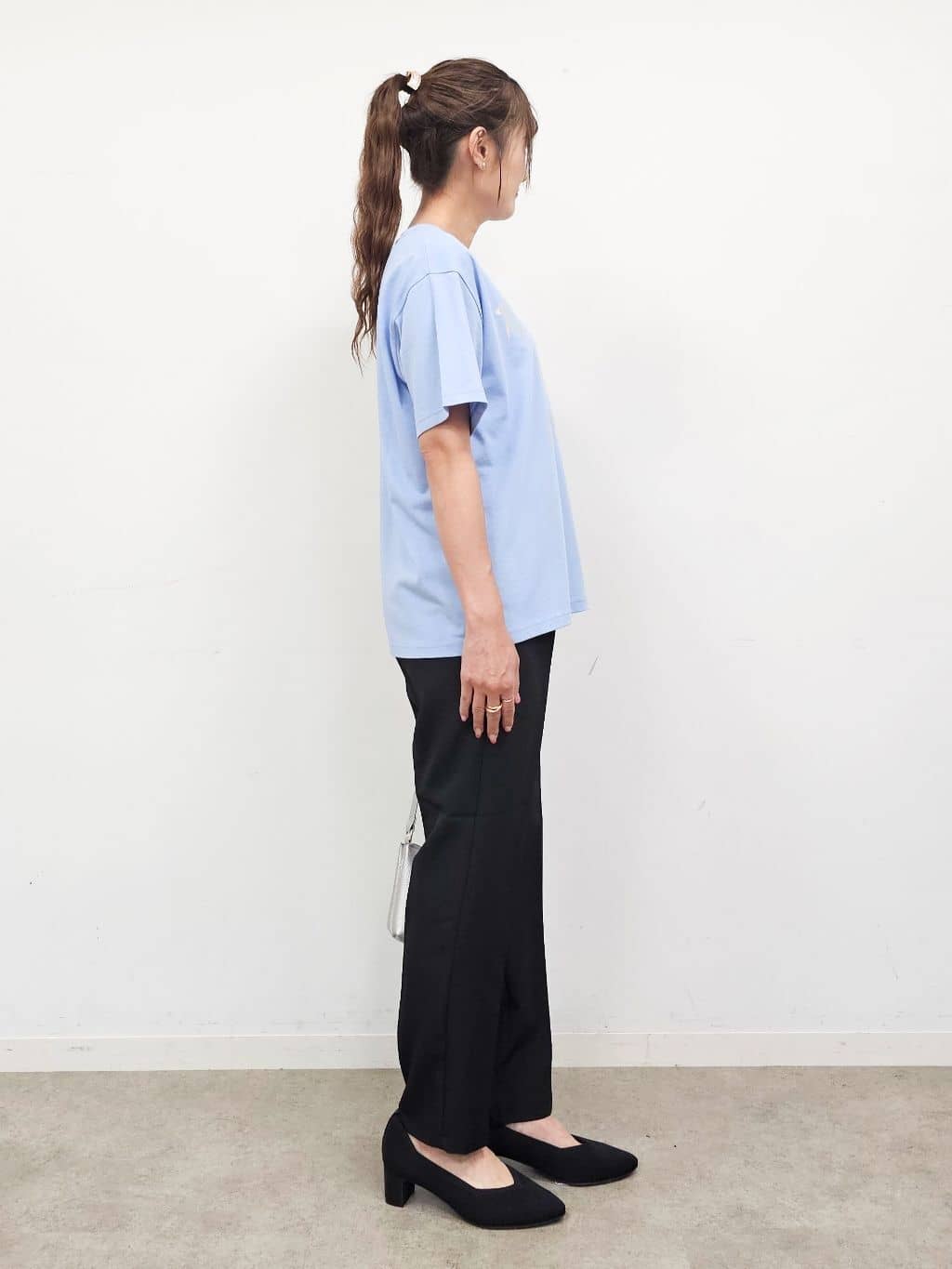 ゆゆさんの「SHOO･LA･RUE｜【S-LL/ひんやり/UV】選べる6柄でそれぞれ欲しくなる プリントTシャツ」を使ったコーディネート
