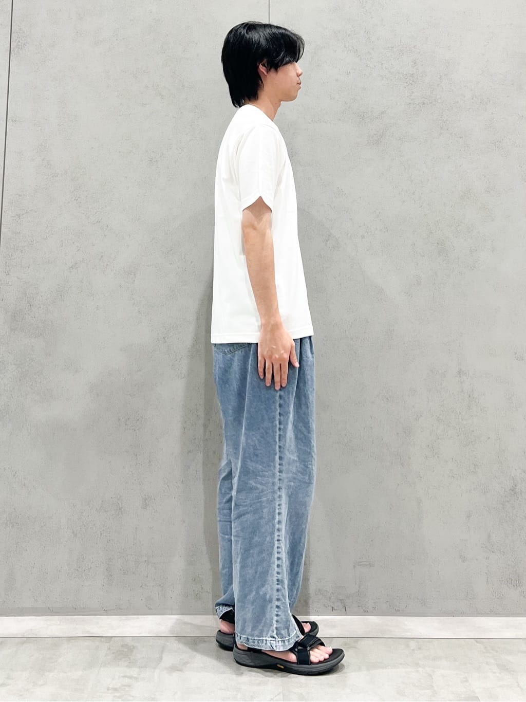 SHI-MAさんの「THE SHOP TK｜リサイクルアート半袖Tシャツ【接触冷感/洗濯機OK】」を使ったコーディネート