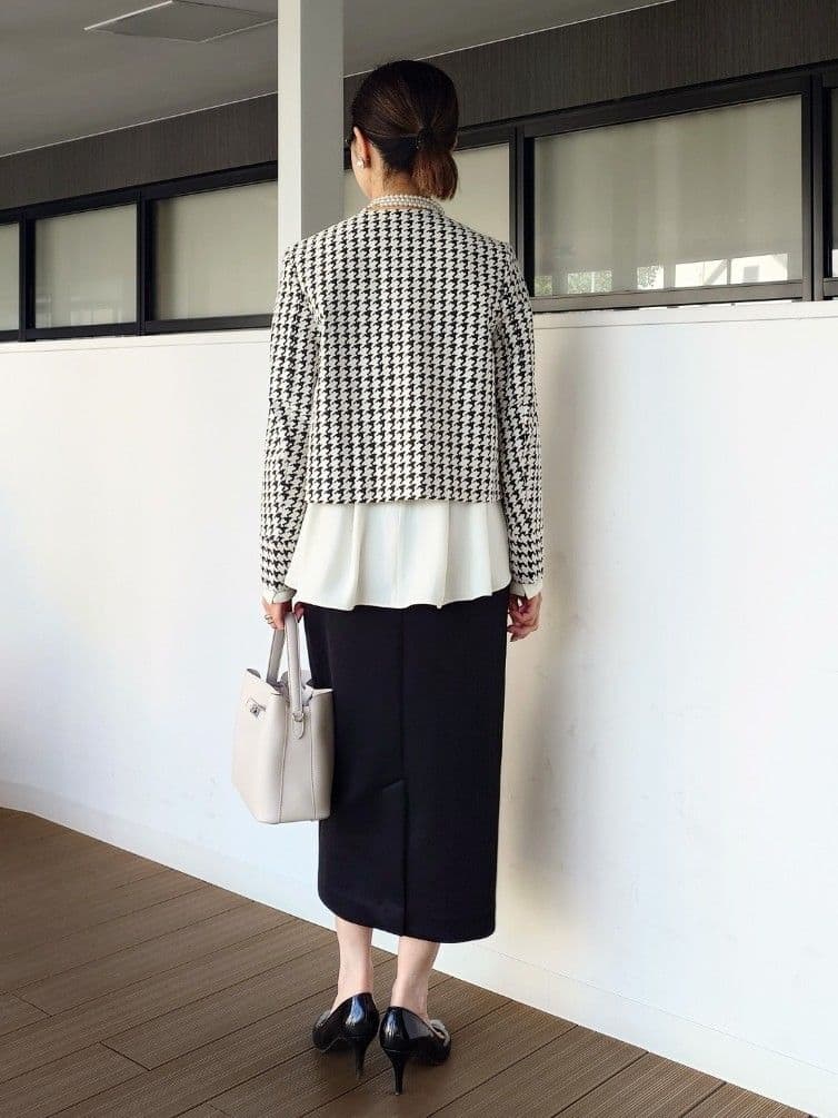 MUTSUKOさんの「UNTITLED｜【セットアップ可能】クラシックチドリ ジャケット」を使ったコーディネート