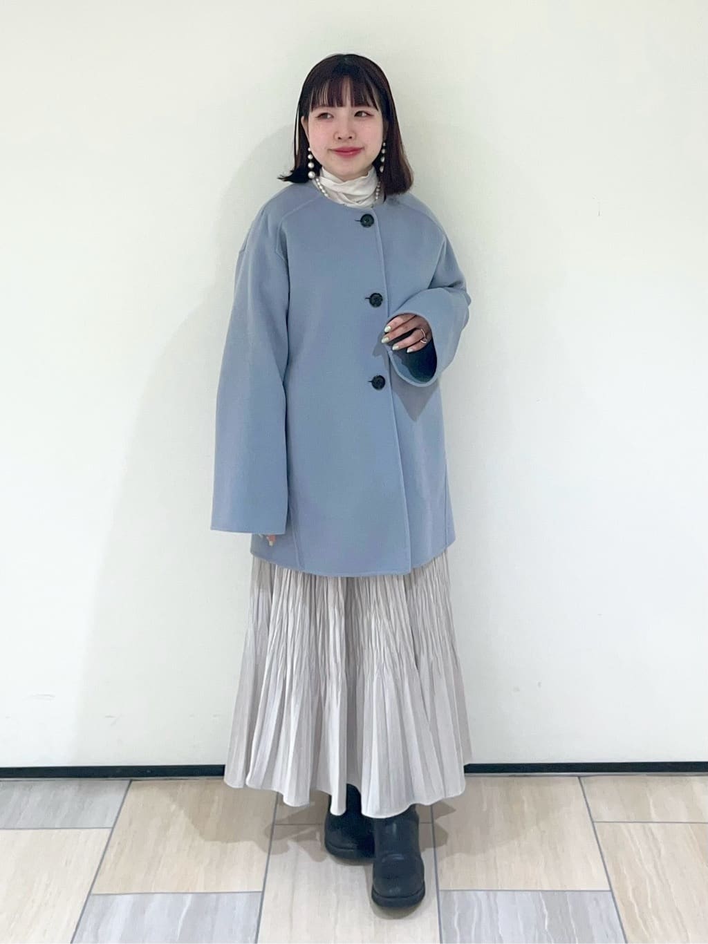 Mitsukiさんの「UNTITLED｜【ゆったりサイズ／着丈短め】ジップニットカーディガン」を使ったコーディネート