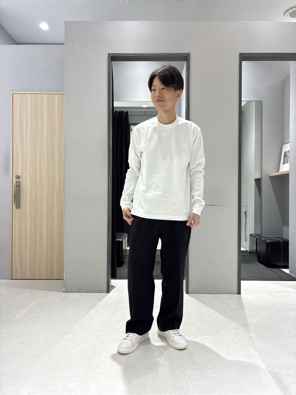 わいずみさんの「TAKEO KIKUCHI｜【3WAY】グレンチェック ダウンライナー ブルゾン」を使ったコーディネート