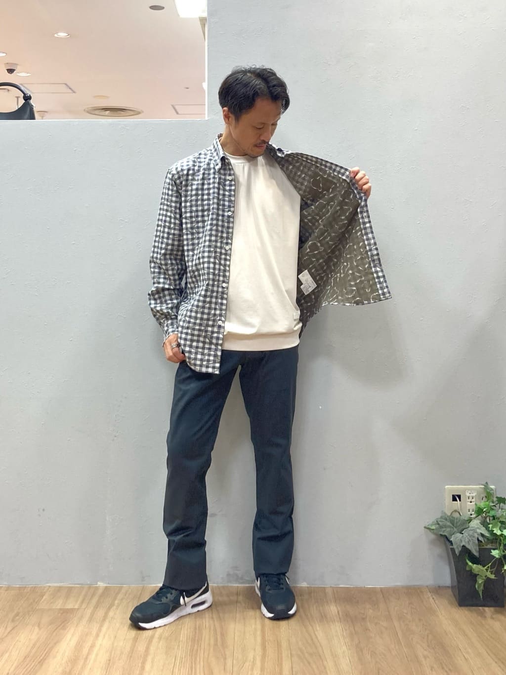 シュンさんの「TAKEO KIKUCHI｜チェックボーラーガーゼシャツ」を使ったコーディネート