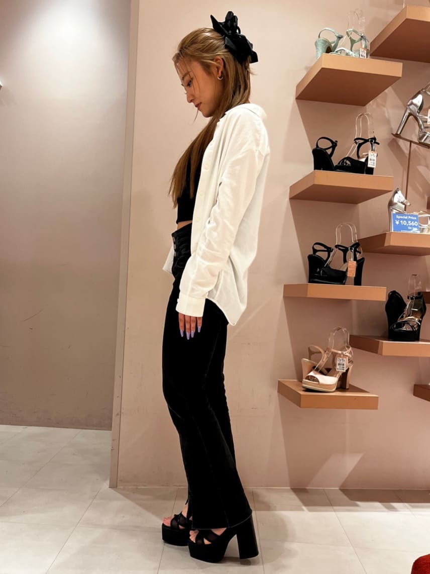 Maoさんの「ESPERANZA｜ラク盛り厚底サンダルⅢ」を使ったコーディネート