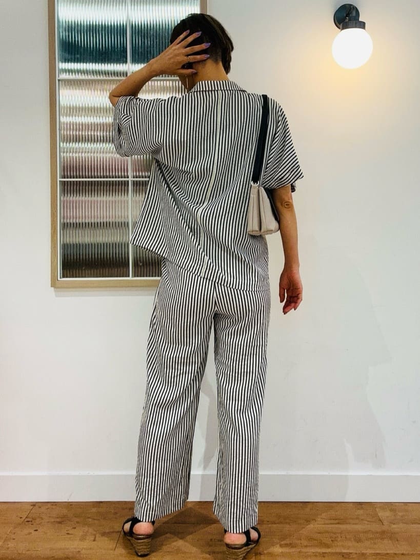 えまんさんの「SHOO･LA･RUE｜【洗える/ひんやり／前後2WAY】テレコタンクトップ」を使ったコーディネート