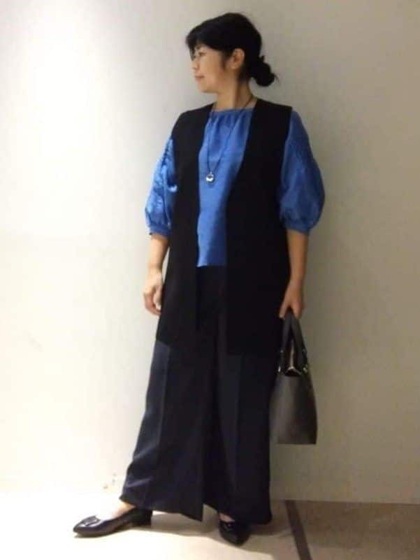 sakoさんの「Reflect｜【一枚で着映える◎】レオパード風ジャカードブラウス」を使ったコーディネート