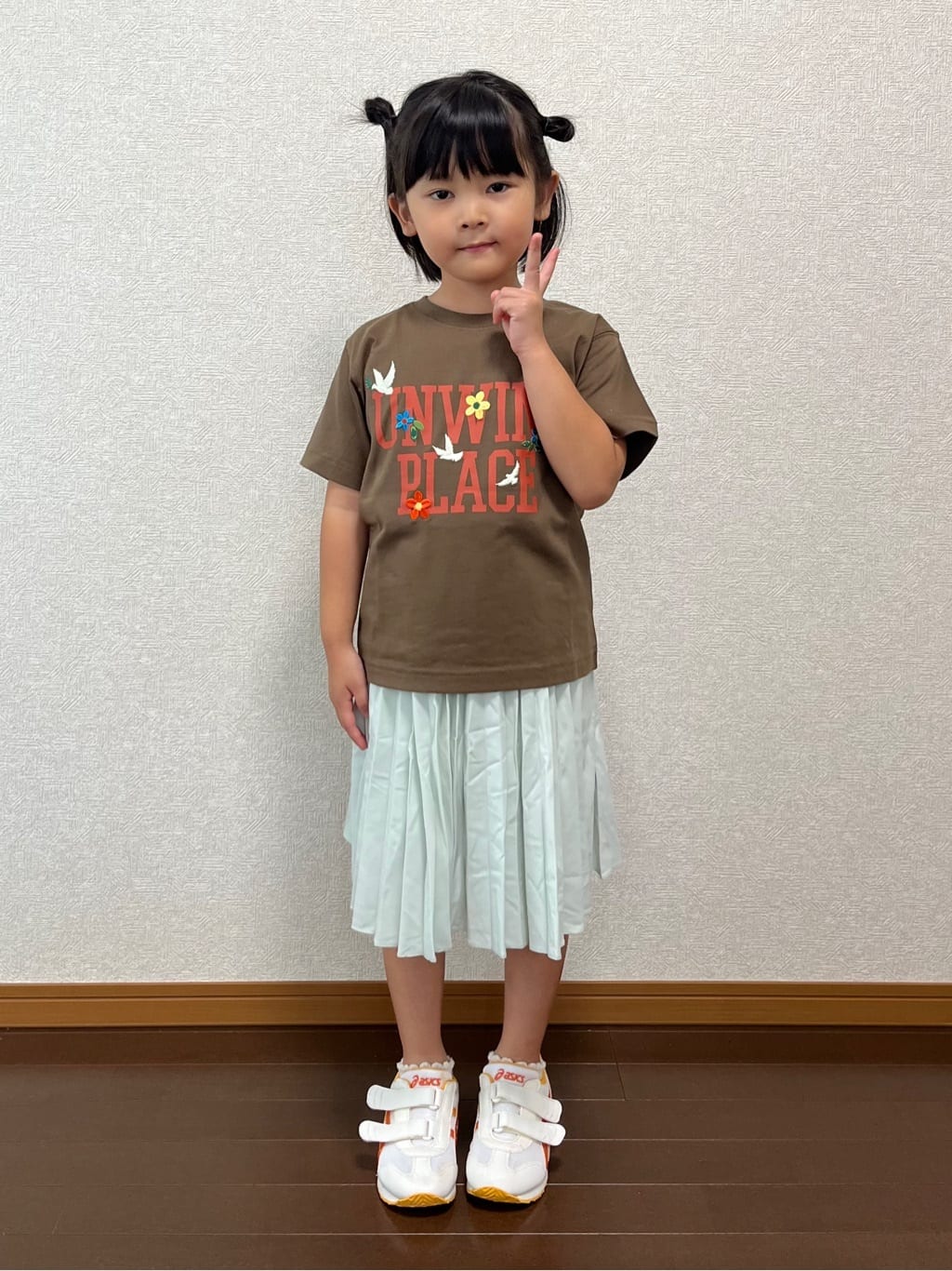 canaさんの「Dessin｜【リンクコーデ】オーガニックコットンTシャツ」を使ったコーディネート