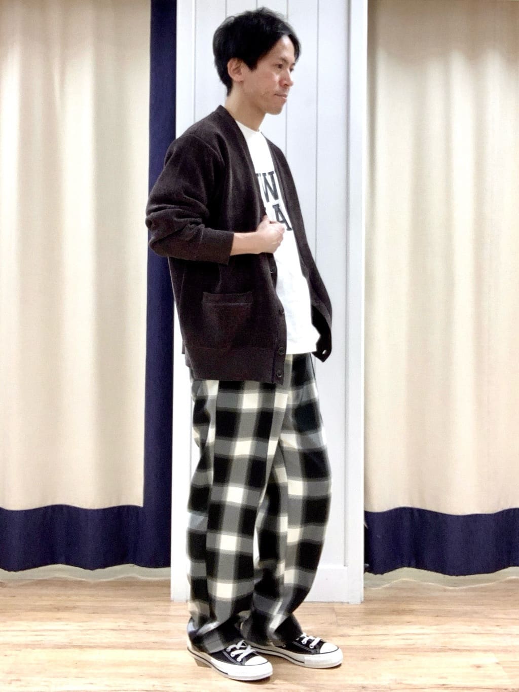 Takaさんの「Dessin｜【洗える】オーガニックコットン ロゴプリントTシャツ」を使ったコーディネート