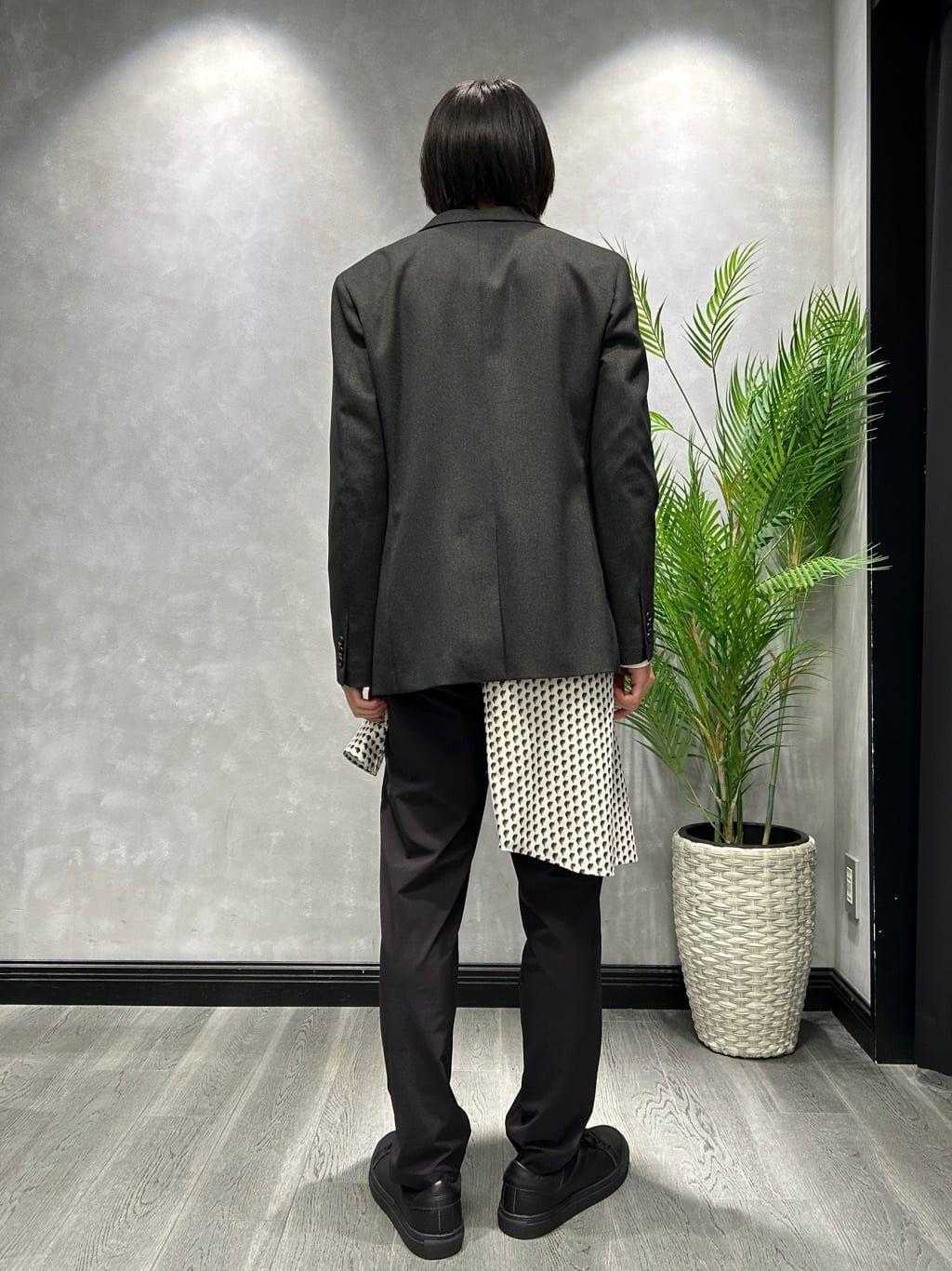 ruiさんの「TAKEO KIKUCHI｜ボーラーハット柄 長袖シャツ」を使ったコーディネート