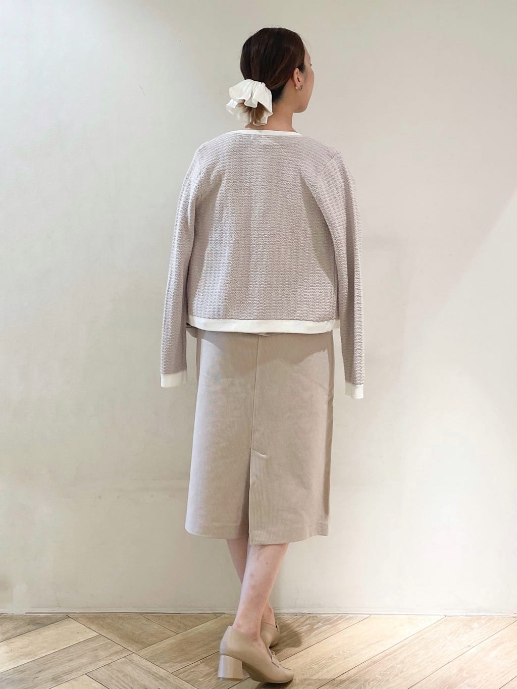 makiさんの「index｜ストレッチタイトスカート【洗濯機OK／防シワ／抗ピル】《S～3L》」を使ったコーディネート